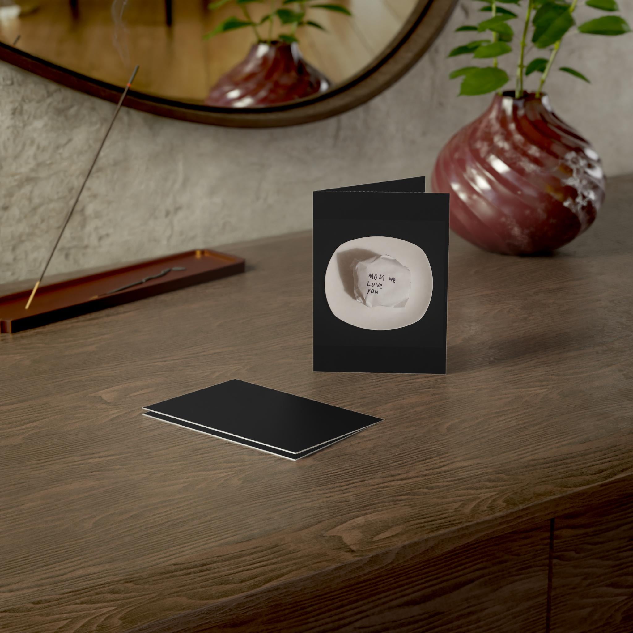Mom We Love You Minimalist Emotional Humor Art