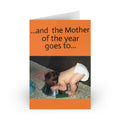 Mother of the Year Vintage Parenting Humor Print