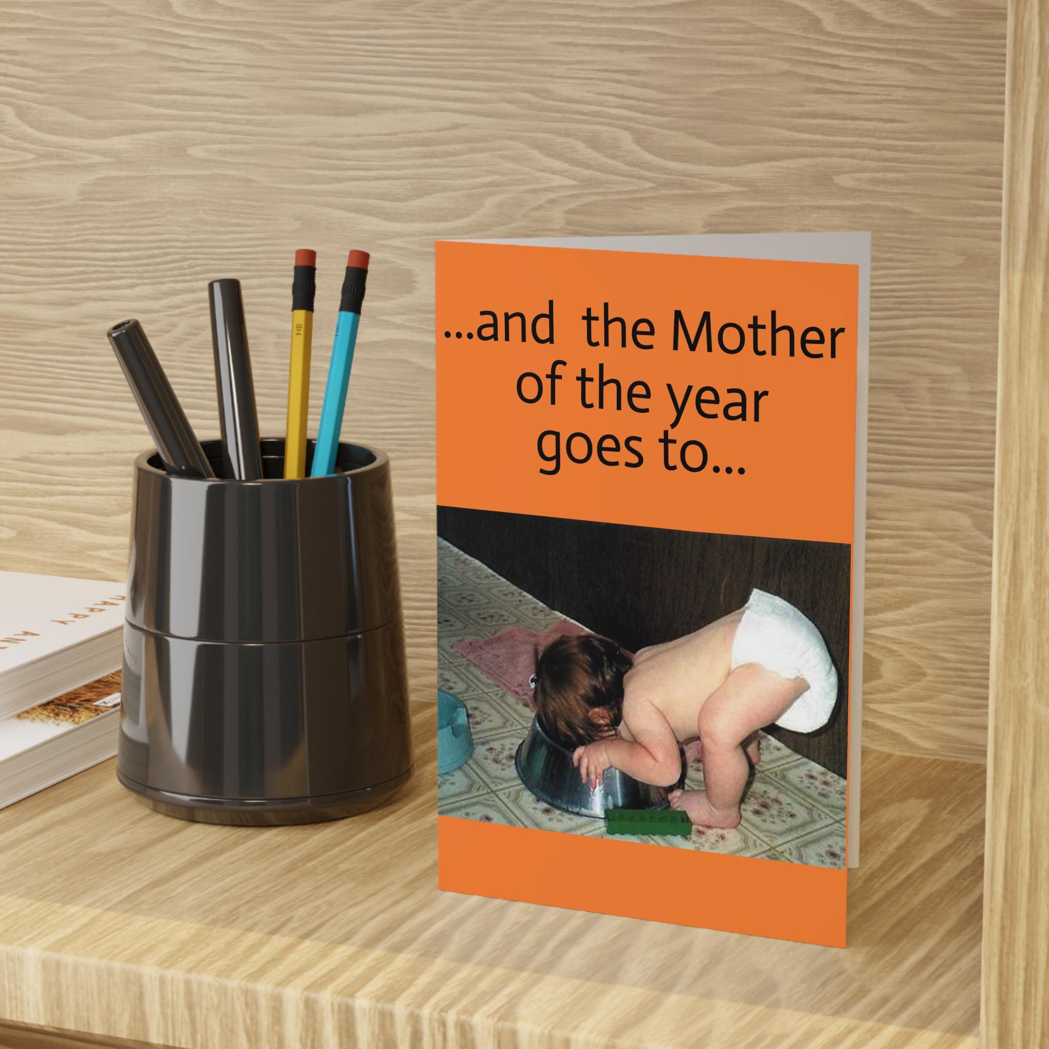 Mother of the Year Vintage Parenting Humor Print